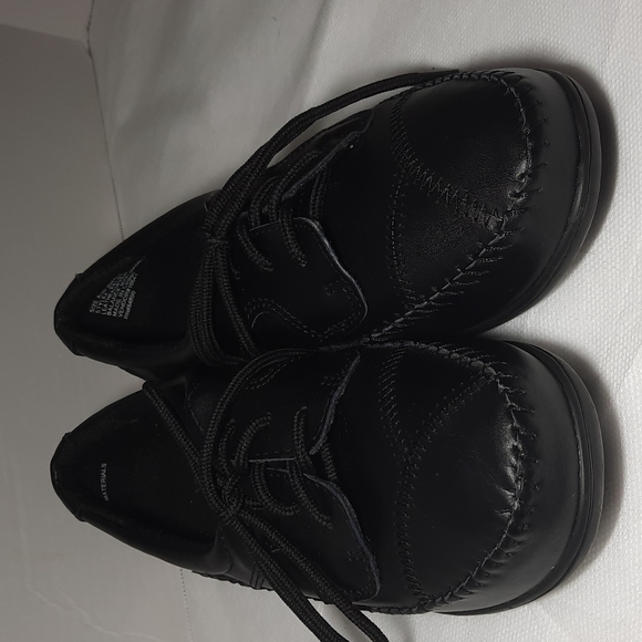 Mushrooms black leather shoes women's size 7 - Picture 3 of 7